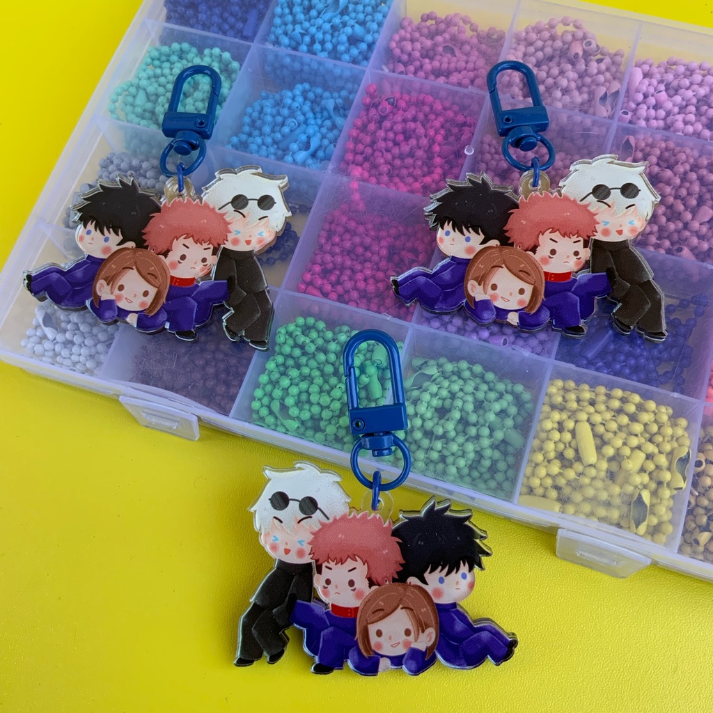 Jual Keychain Pop socket Jujutsu Kaisen Gantungan Kunci