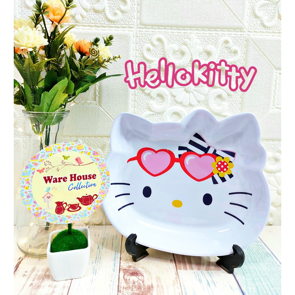 Jual PIRING MELAMINE MUKA HELLO KITTY 9 INCH DAN 8 INCH / PCS | Shopee ...