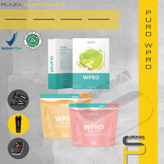 Jual Puro Wpro 300Grm ( Whey Protein Concentrate Labdoor ) Bpom