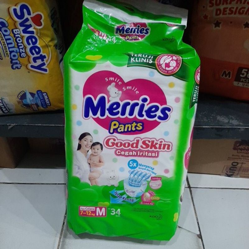 Jual MERRIES PANTS NBS40 M32 L28 XL26 | Shopee Indonesia