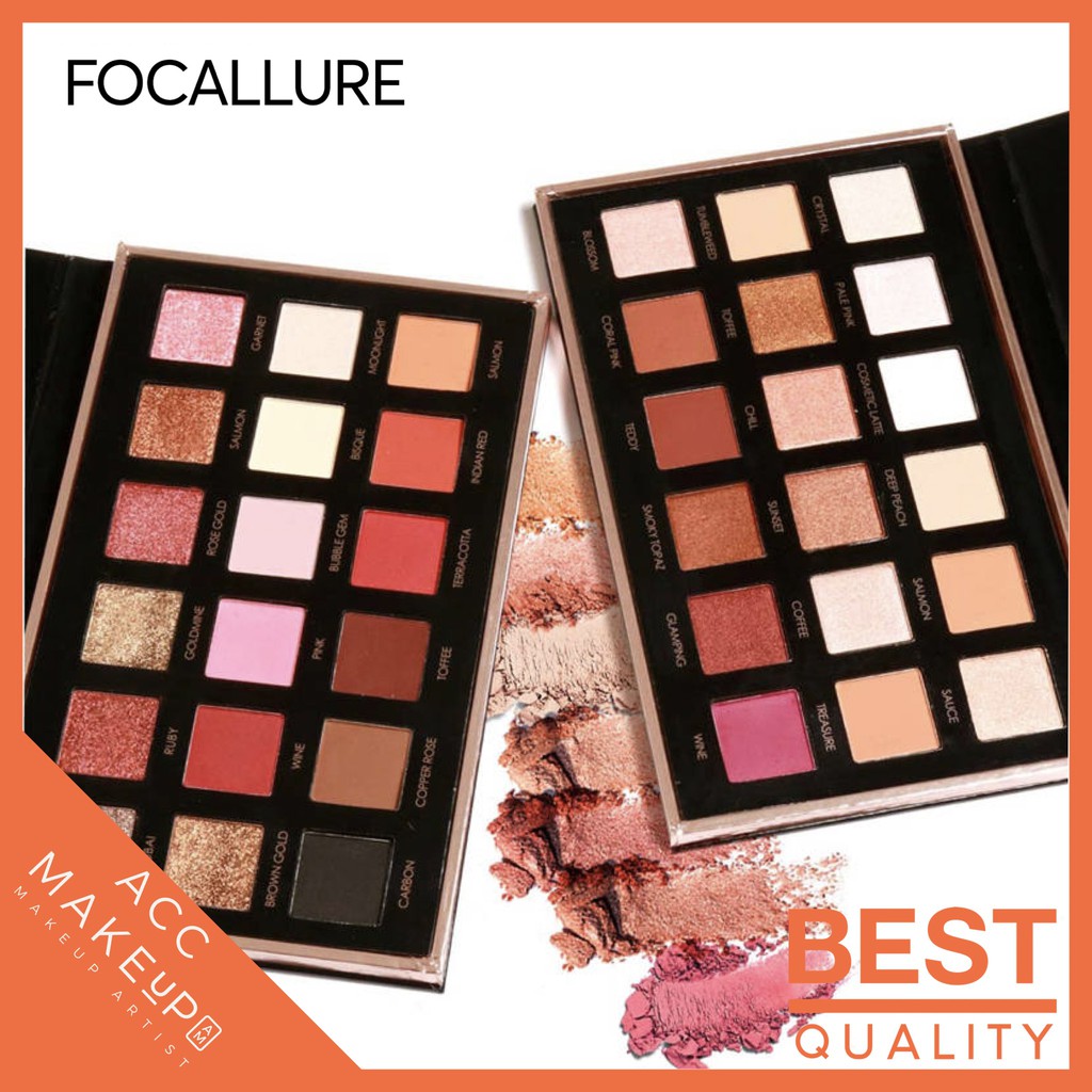 Jual [ Official Distributor ] Focallure 18 Colors Eyeshadow Palette