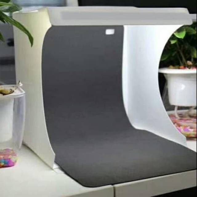 Jual Mini Photo Studio Product Kit dengan LED dan Background Warna ...