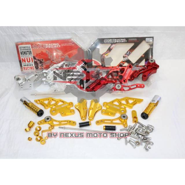 Jual Footstep R15 V2 underbone nui monster 3 lipat R15 OLD footstep nui ...