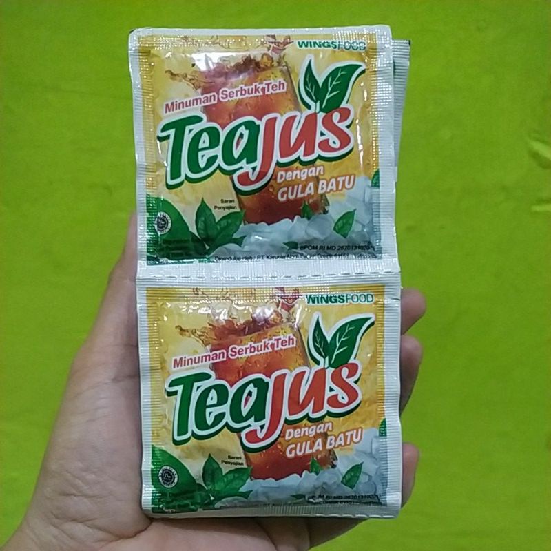 Jual Tea Jus Minuman Serbuk Teh Renceng Isi 10 Saset Shopee Indonesia 7111