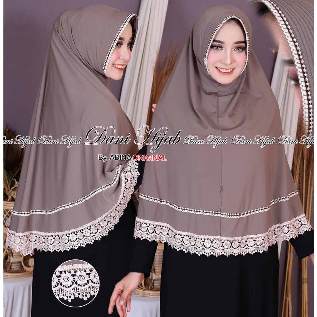 Jual Hijab / Jilbab / Bergo / Khimar Instan Jersey Renda / Model Bergo ...