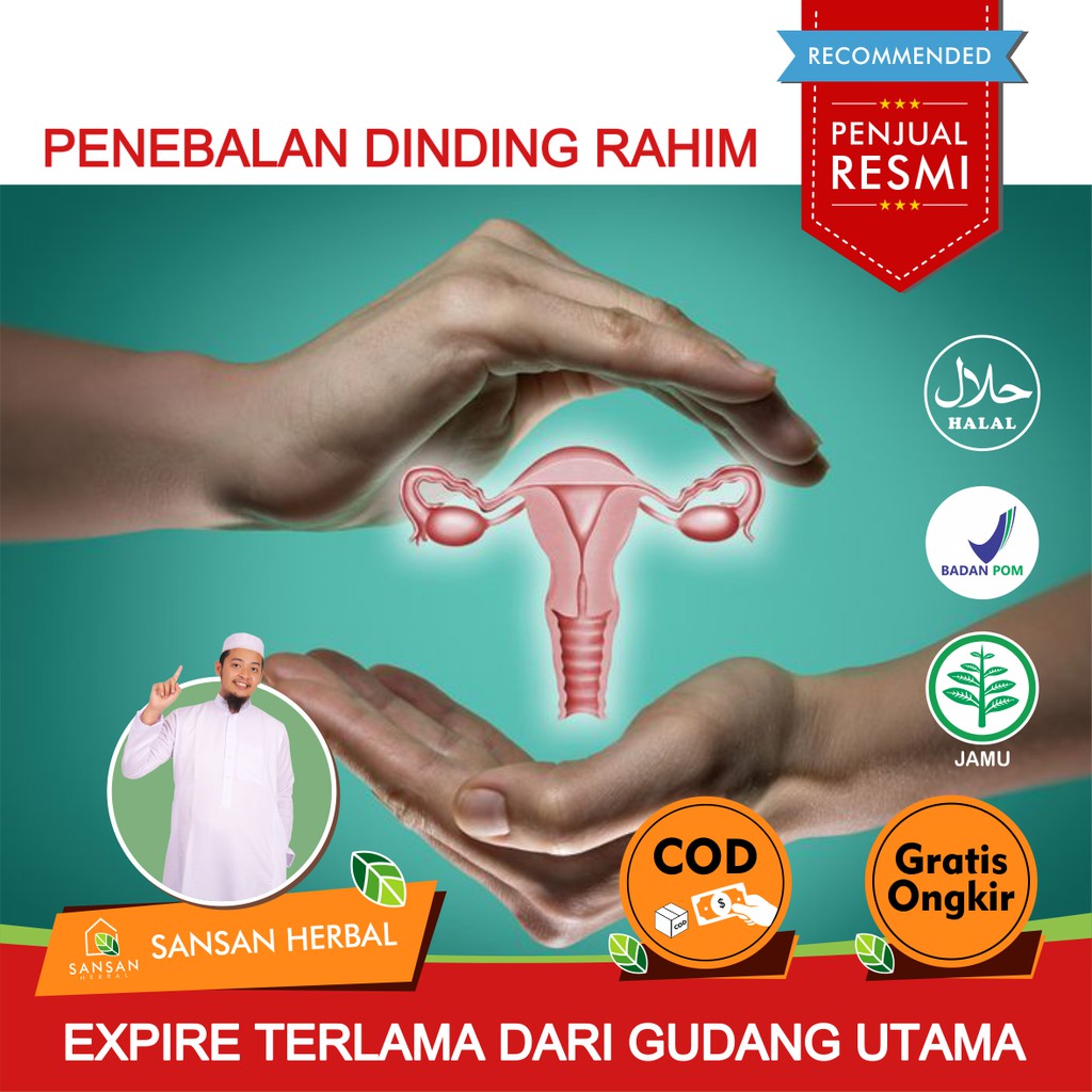 Jual Obat Penebalan Dinding Rahim Kesehatan Rahim 100 Dari Bahan Alami