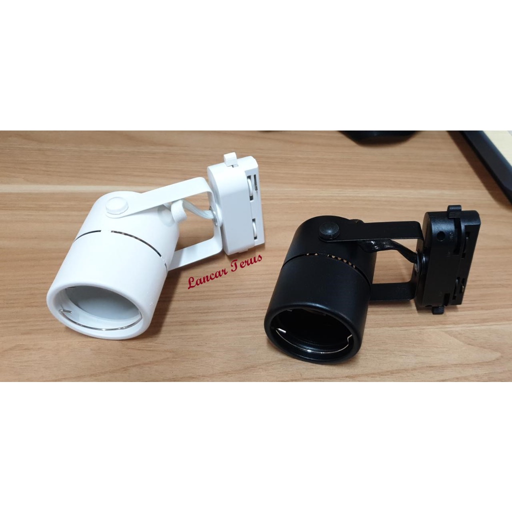 Jual Kap Lampu Track Plafon Rell Fitting MR16 Spot Light Sorot ...