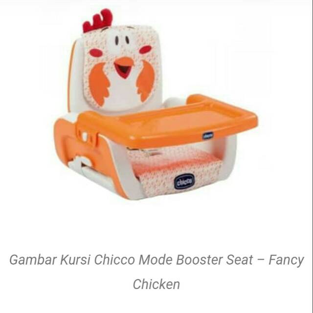 Jual Chicco Mode Booster Seat Fancy Chicken Shopee Indonesia