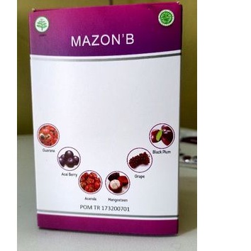 Jual Mazon B Isi 10 Sachet Utk Tumor,miom,kista | Shopee Indonesia