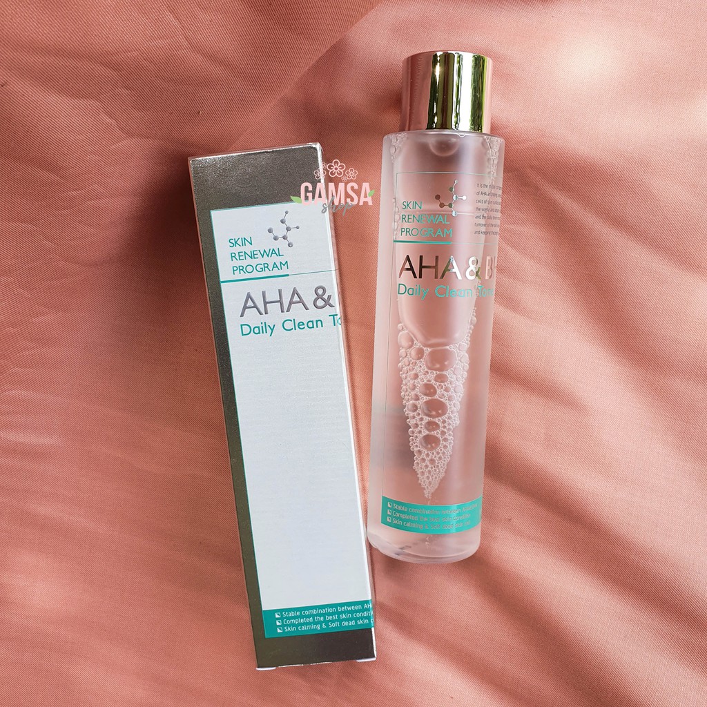 Jual MIZON AHA BHA Daily Clean Toner 150ml | Shopee Indonesia
