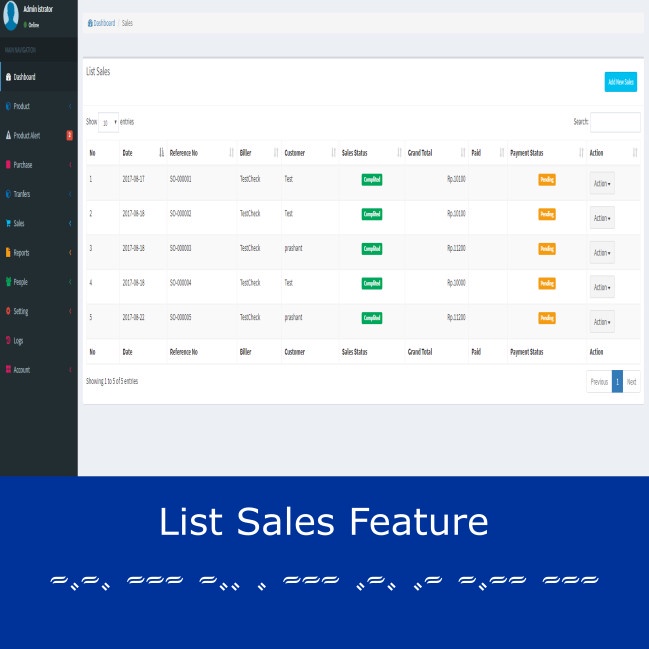 Jual new Aplikasi Penjualan Berbasis Website dengan Codeigniter 3 / CI ...