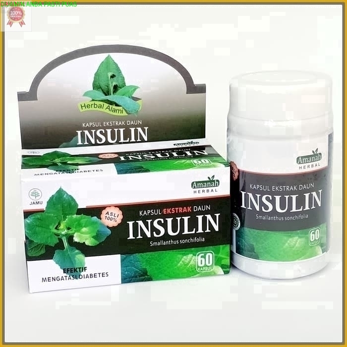 Jual Kapsul Ekstrak Daun Insulin | Daun Yakon Obat Diabet, Kencing ...