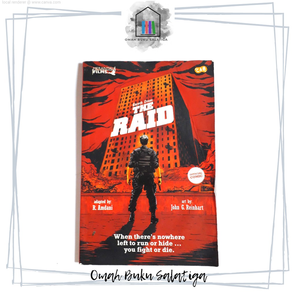Jual official comic KOMIK THE RAID oleh GARETH EVANS | Shopee Indonesia