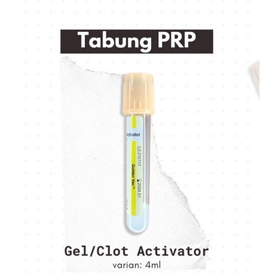 Jual tabung prp 4 ml/5 ml gel cloth activator | Shopee Indonesia