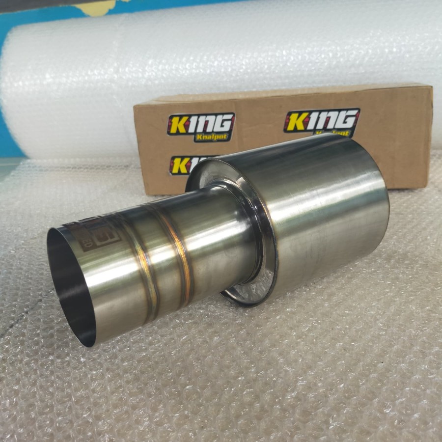 Jual Jual Knalpot Mobil Merk HKS STAINLESS pendek las Argon cacing ...