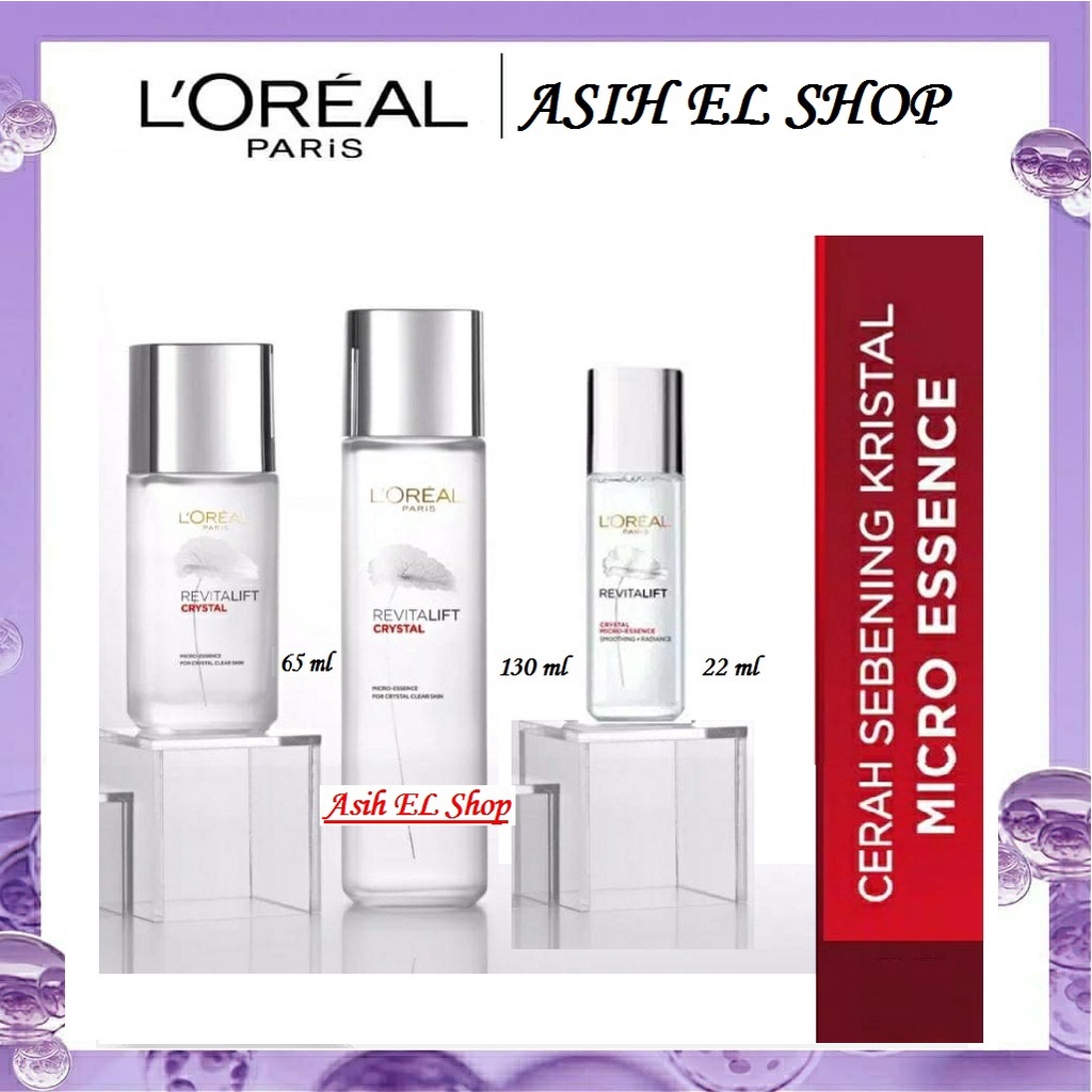 L'Oreal Paris Revitalift Crystal Micro-Essence Skin Smooth Radiance 65/130  ML 