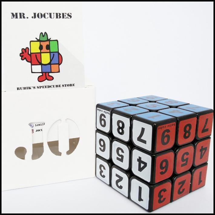 Jual Rubik 3X3 Jocubes Sudoku Black Shopee Indonesia