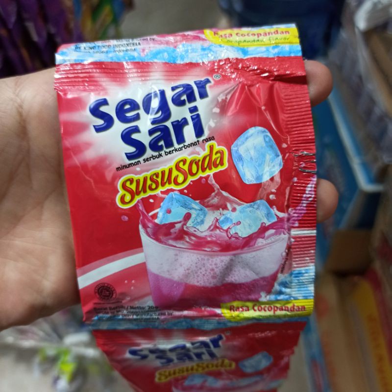 Jual Minuman Segar Sari Susu Soda 20g Cocopandan Shopee Indonesia 6294