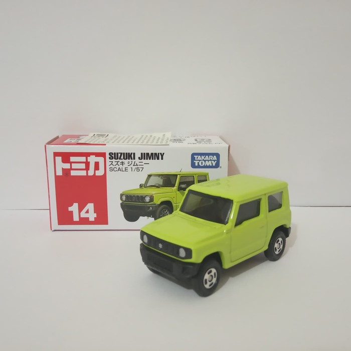 Jual Suzuki Jimny hijau Tomica reguler No 14 diecast mobil klasik