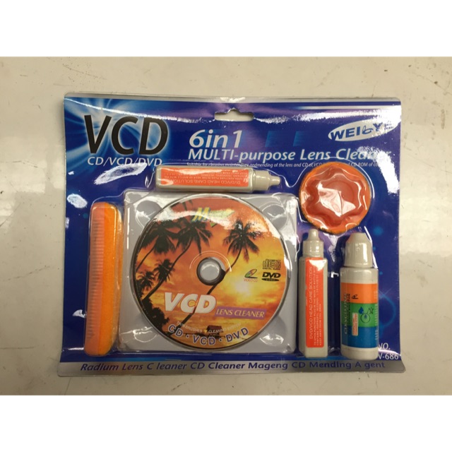 Jual cleaner pembersih cd vcd dvd player multifungsi | Shopee Indonesia