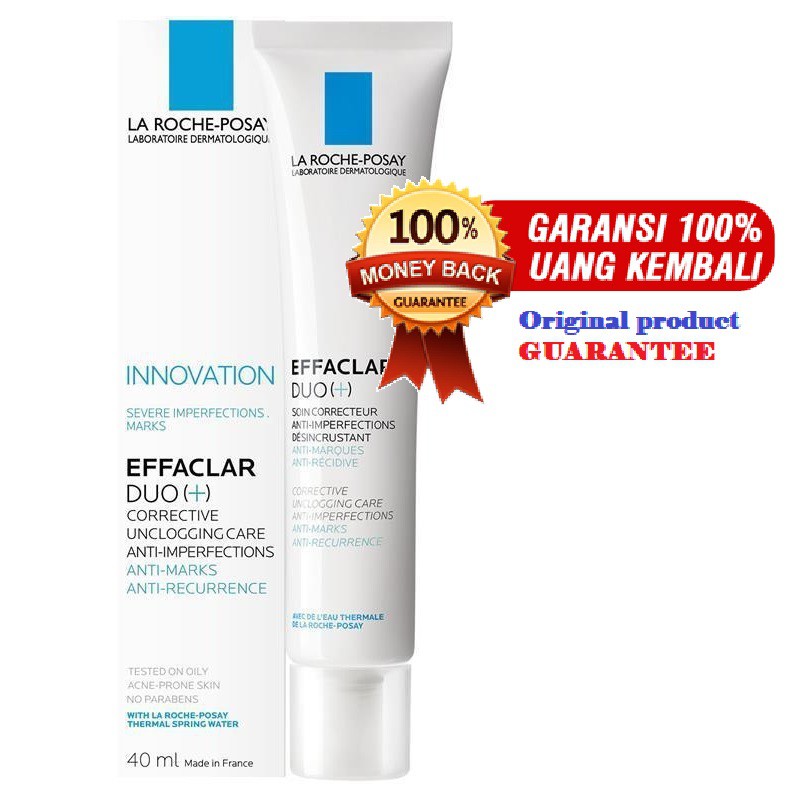 Jual La Roche - Posay Effaclar Duo+ Plus 40ml ( ORIGINAL PRODUK ...