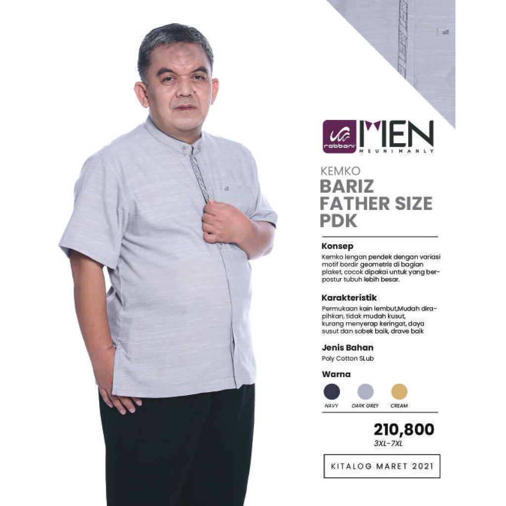 Jual Rabbani Kemko Bariz Father Size PDK | Shopee Indonesia