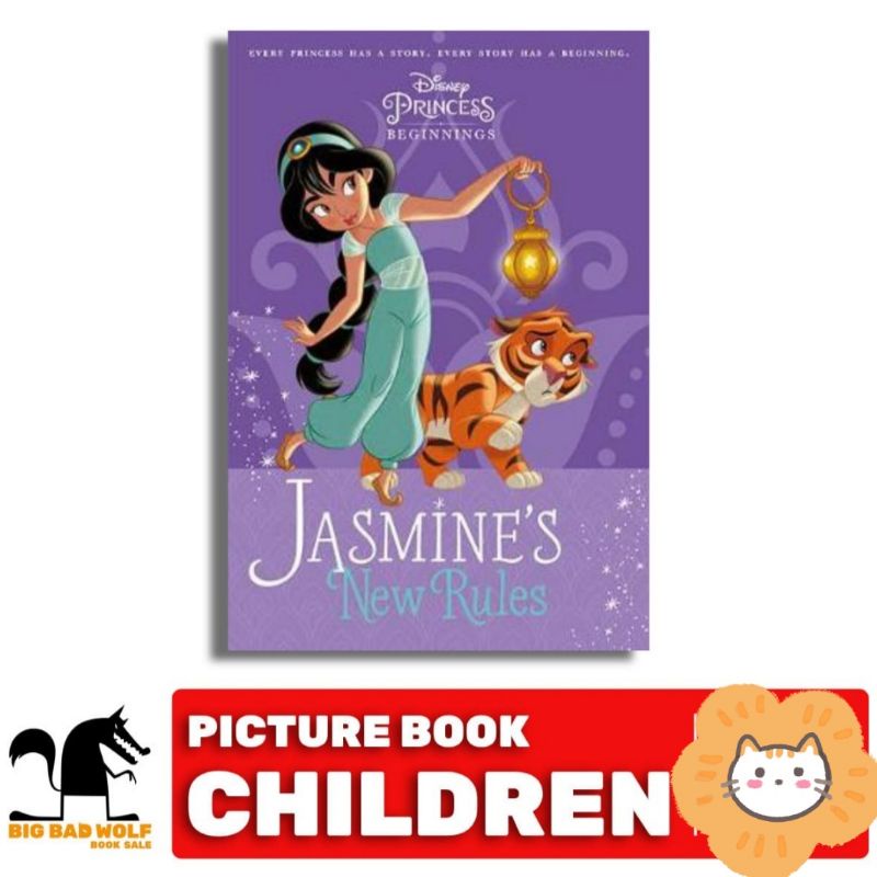 Jual BIG BAD WOLF BOOKS DISNEY PRINCESS BEGINNINGS : JASMINE'S NEW ...