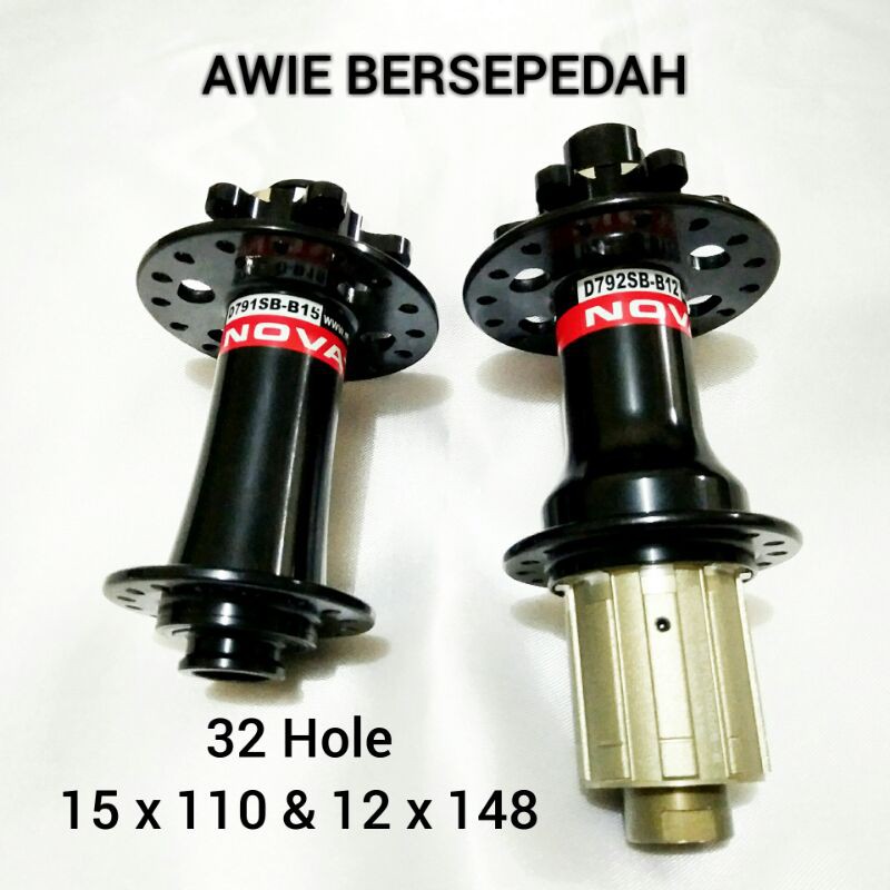 Jual Hub Freehub Novatec Hg Casette Ta Thru Axle X X