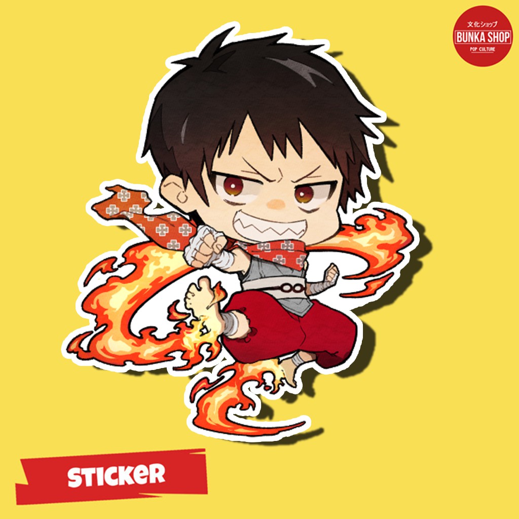 Jual Sticker Pack Anime Fire Force | Shopee Indonesia