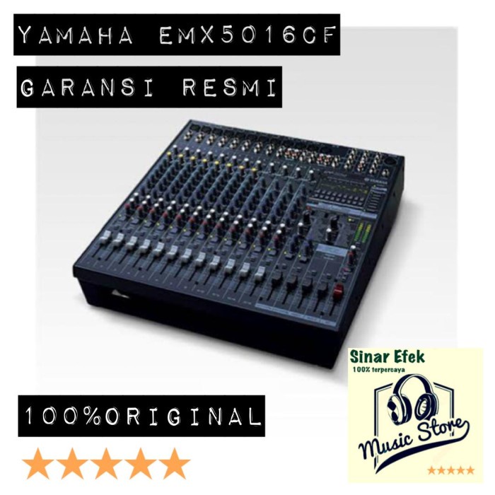 Jual POWER MIXER 16 CHANNEL YAMAHA EMX5016CF EMX 5016CF GARANSI RESMI