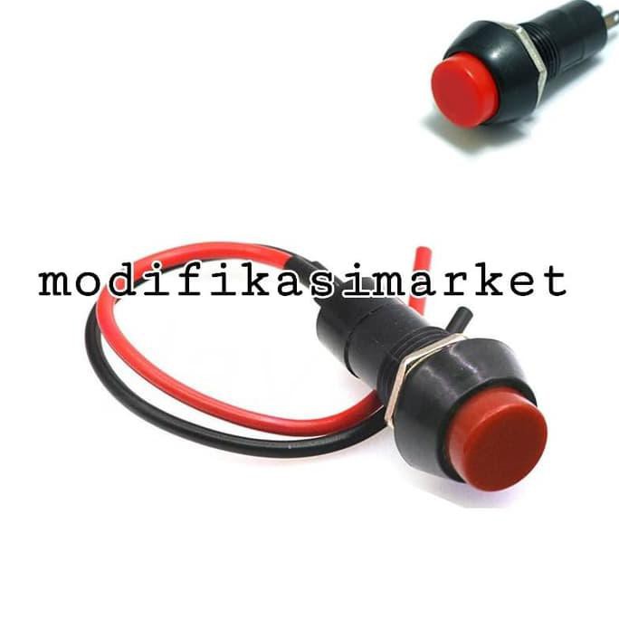 Jual SAKLAR BULAT PUSH BUTTON ON OFF BULAT SAKLAR MOTOR SWITCH MOBIL ...