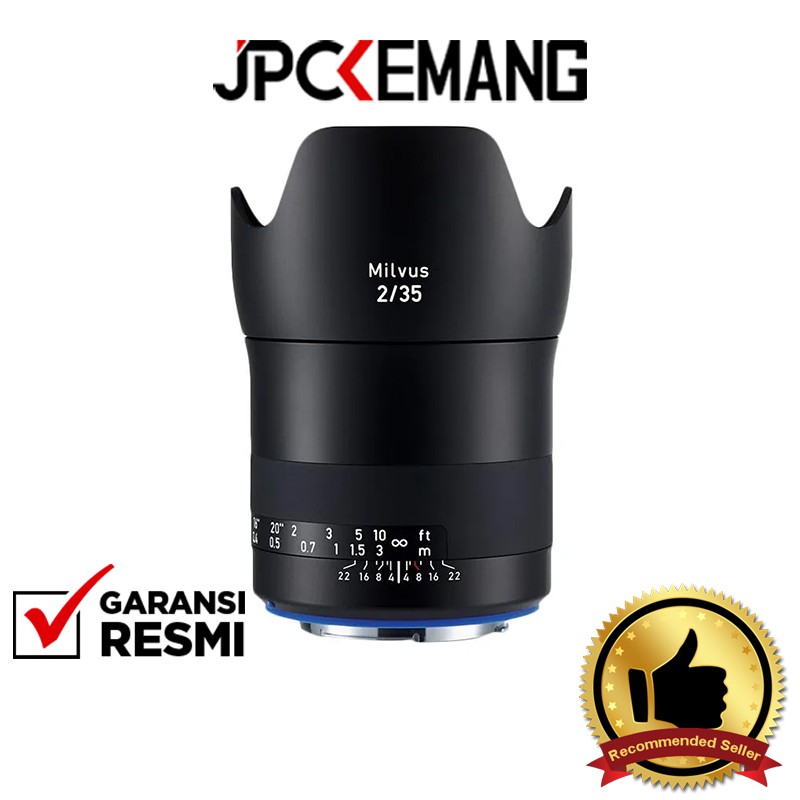 Jual Carl Zeiss 35mm f2 CarlZeiss 35 f/2 For Canon Milvus Distagon