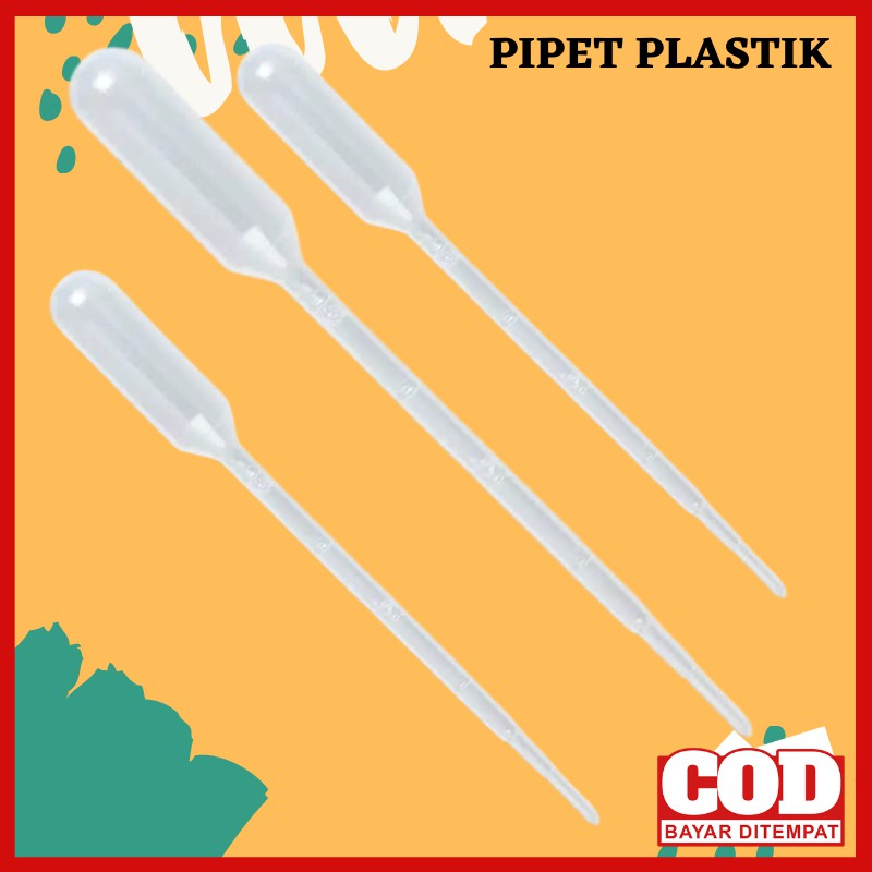 Jual Cod Pipet Ukur Tetes Plastik 3 mL Untuk E-Liquid | Shopee Indonesia