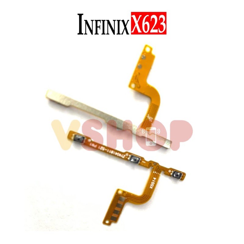 Jual FLEXIBEL POWER ON OFF - FLEXIBLE VOLUME INFINIX HOT 6X X623 ...