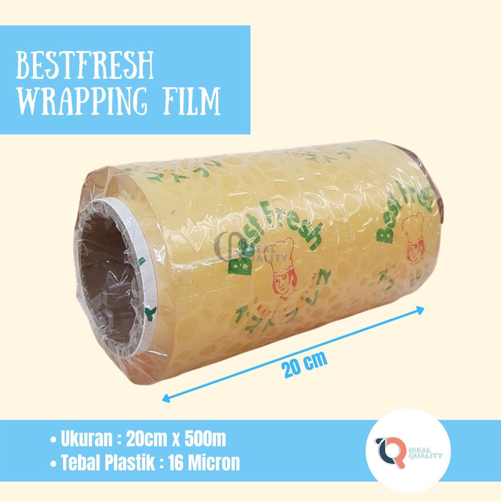 Jual Best Fresh WRAPPING FILM Makanan 20CM x 500M Cling Wrap Plastik ...