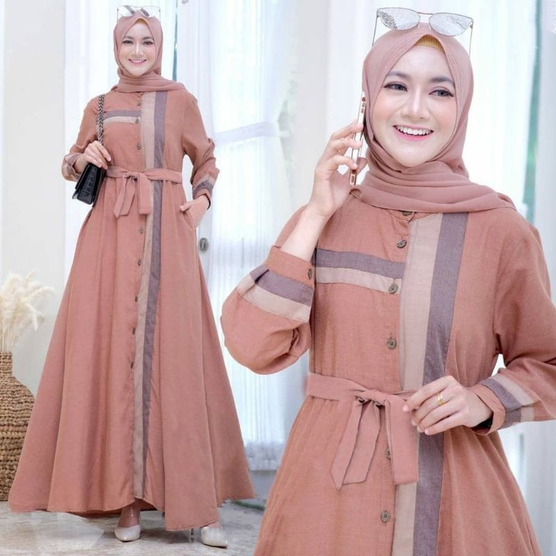 Jual Baju Gamis Wanita Cantik Perempuan Cewek Remaja Dewasa Syari Syar