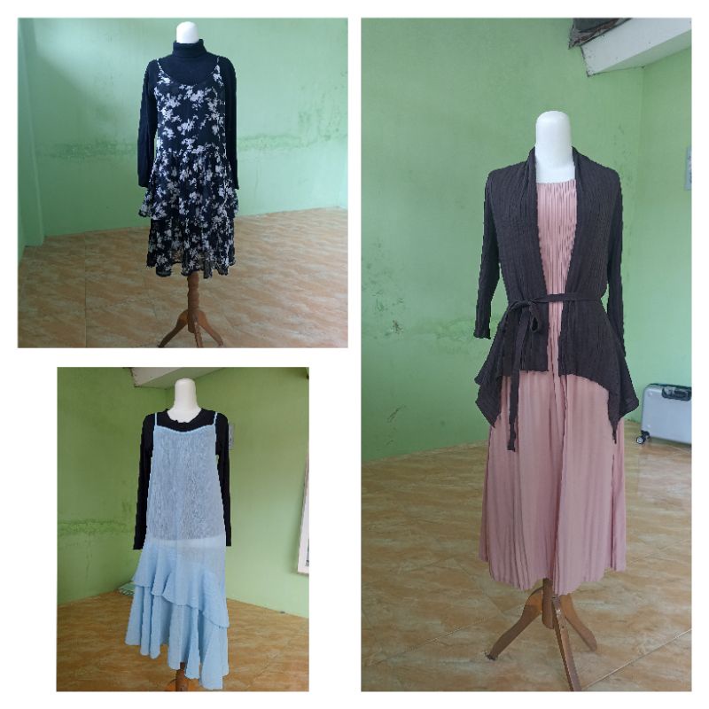 Jual OL (oneset dress) | Shopee Indonesia