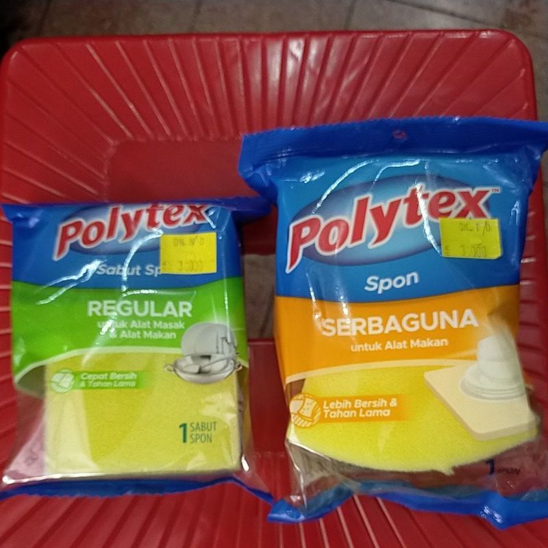 Jual POLYTEX - SABUT SPON & SPON - CUCI PIRING REGULER & SERBAGUNA ...