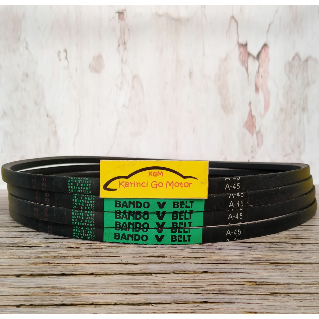Jual Bando Van Belt A-45 V Belt Tali Kipas A45 Fan Belt Vanbelt Polos ...