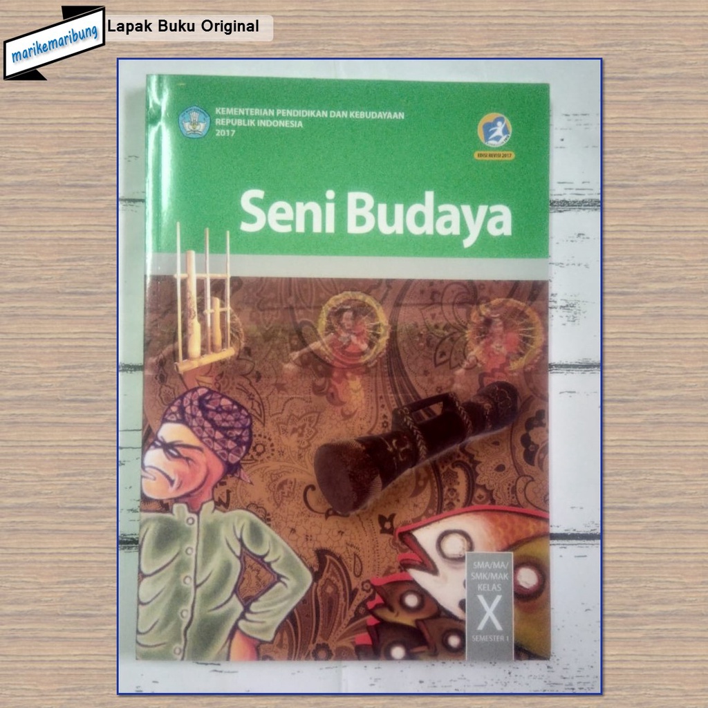 Jual Buku Seni Budaya Kelas 10 Semester 1 SMA/SMK Kur 2013 Revisi (Buku ...