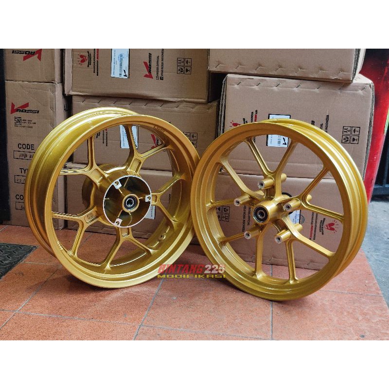 Jual velg R15 V3 R15 V4 MT 15 XSR lebar 3.5in 5.5in double disk depan ...