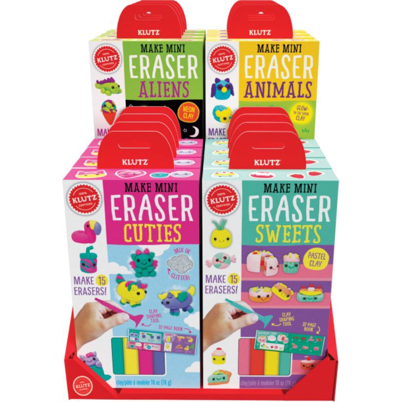 Jual Klutz Make Mini Eraser Animals Cuties