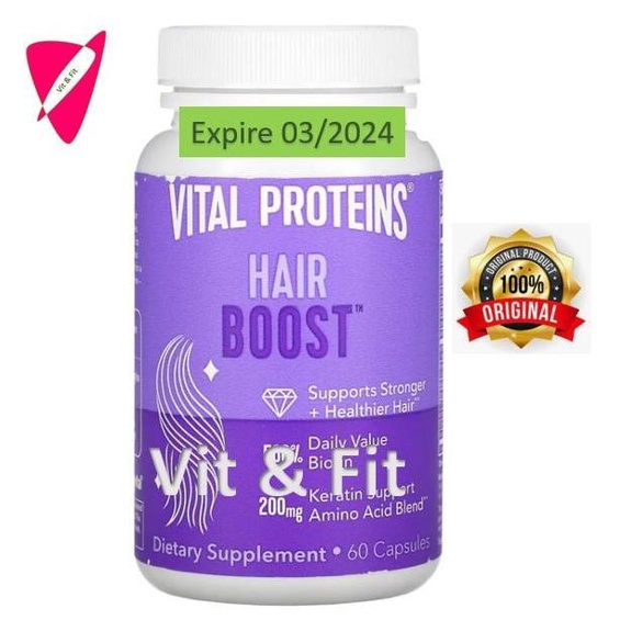 Jual Vital Proteins Hair Boost Shopee Indonesia