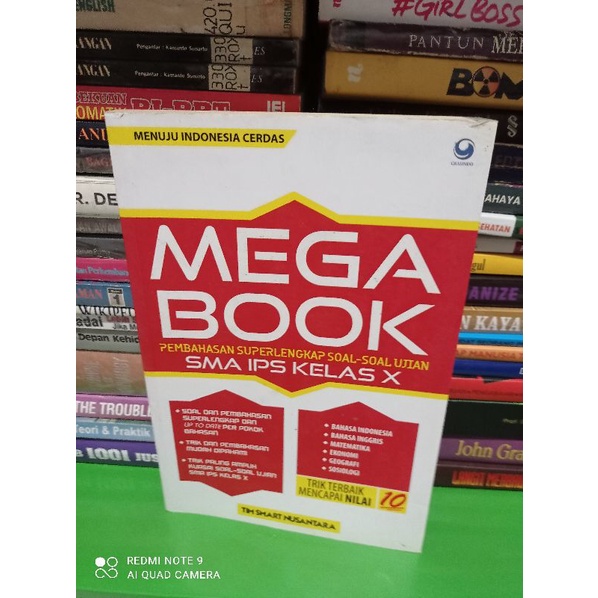 Jual Buku Bekas MEGA BOOK Pembahasan Super Lengkap Soal Soal Ujian ...