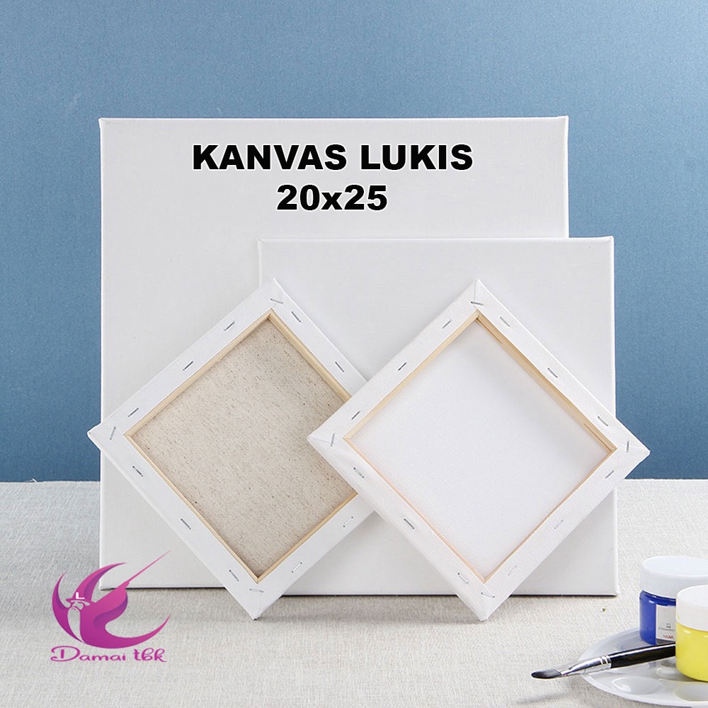 Jual Kanvas Lukis 20X25 cm / Canvas Board Ukuran 20 x 25 cm | Shopee ...