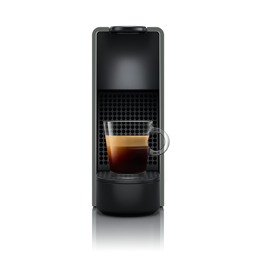 Jual NESPRESSO Essenza Mini Coffee Machine Grey, with Aeroccino3 Black