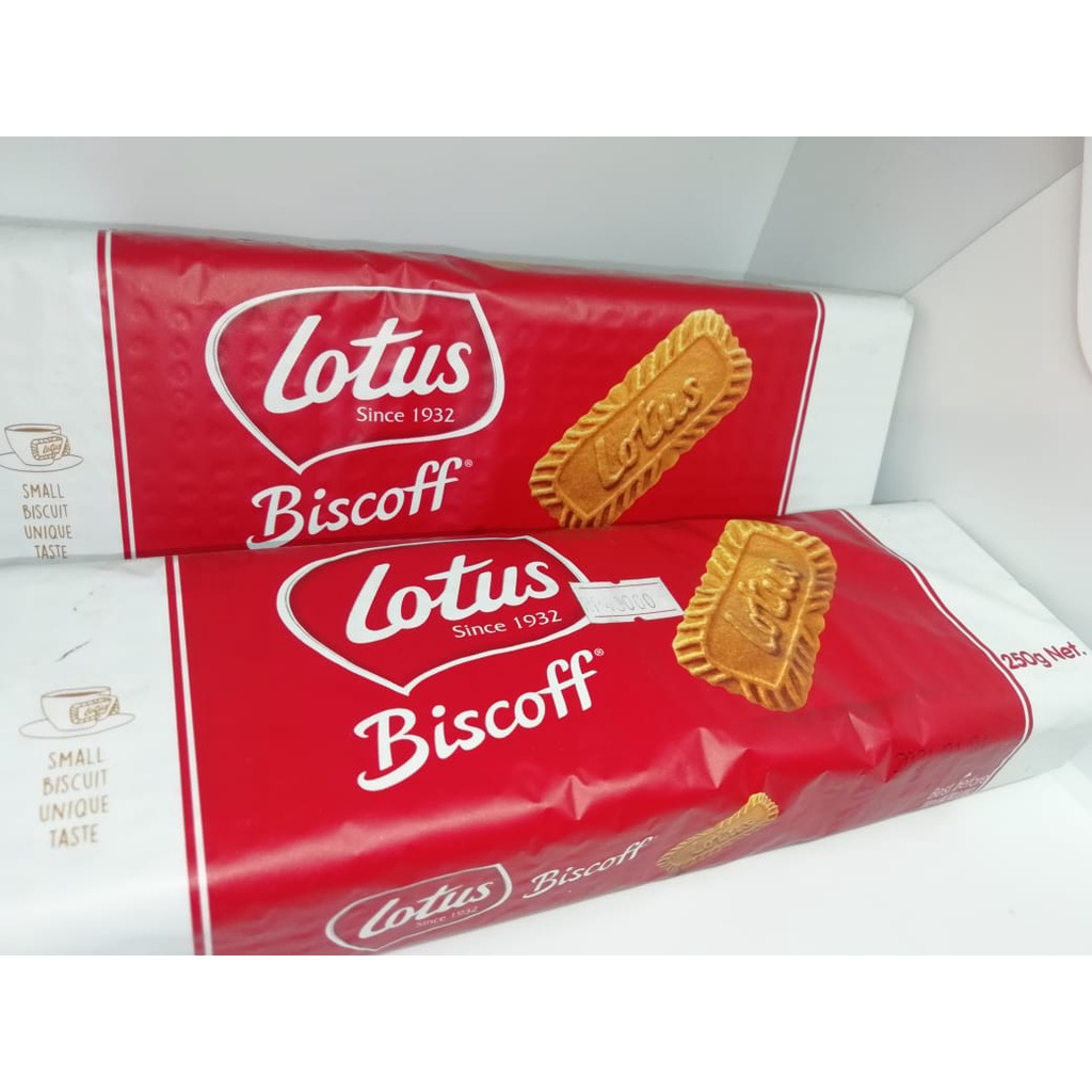 Jual LOTUS BISCOFF BISCUIT 250GRAM | Shopee Indonesia