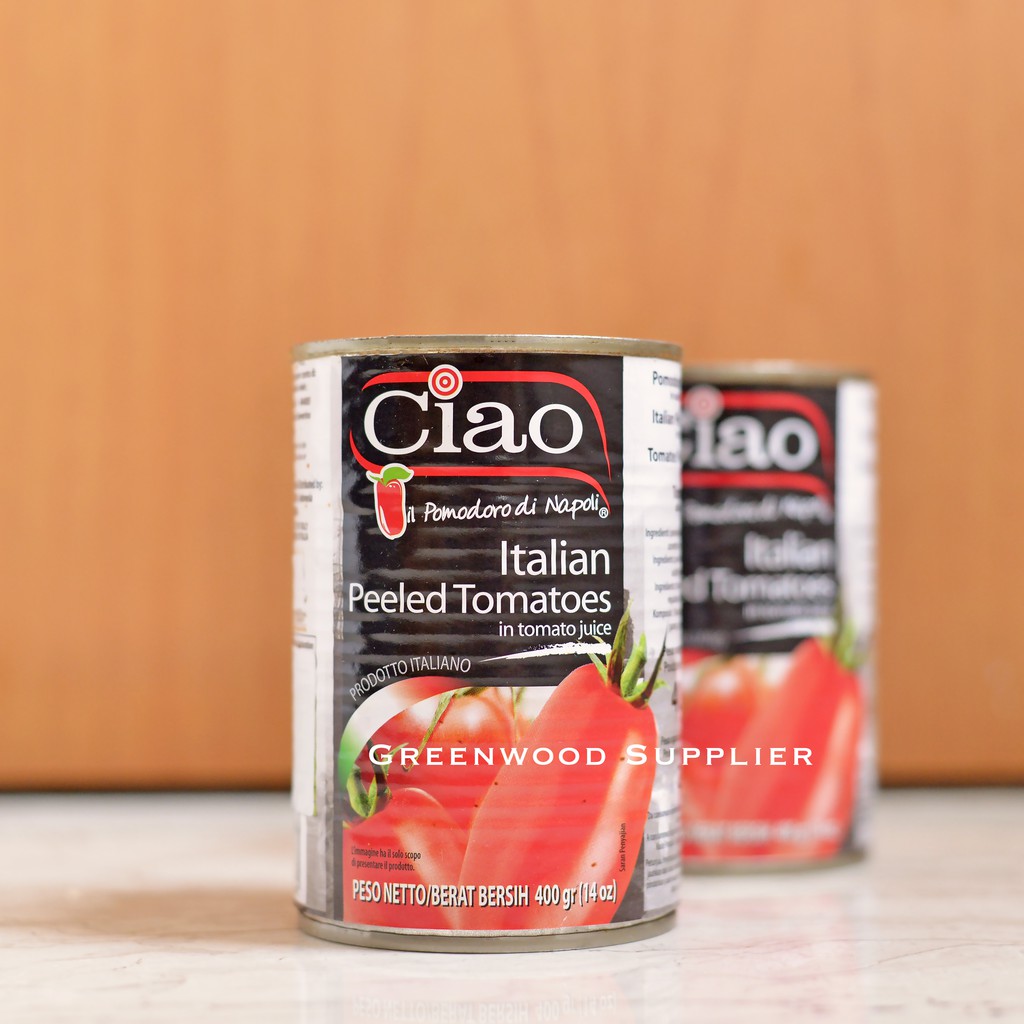 Jual CIAO Italian Whole Peeled Tomato 400 Gram Shopee Indonesia