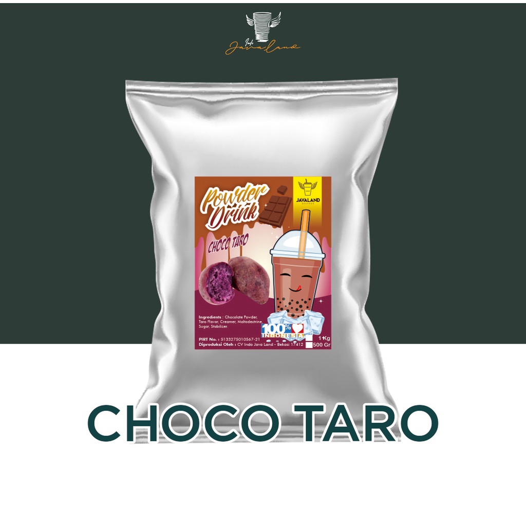 Jual Bubuk Minuman Bubble Drink CHOCO TARO 1kg Javaland Depok Shopee