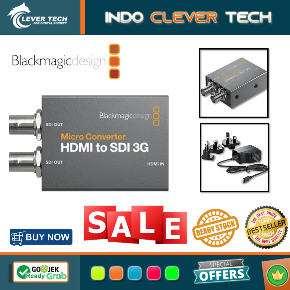 BlackMagic Micro Converter BiDirect SDI/HDMI 3G PSU – Digiworld Hà Nội